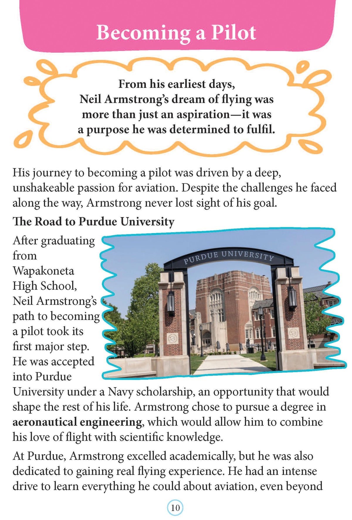 Neil Armstrong Biography for Kids Age 6–12 Years – Inspiring Illustrated Biography Book from Icons of Inspiration Series | Explore Space, Courage & First Moon Landing