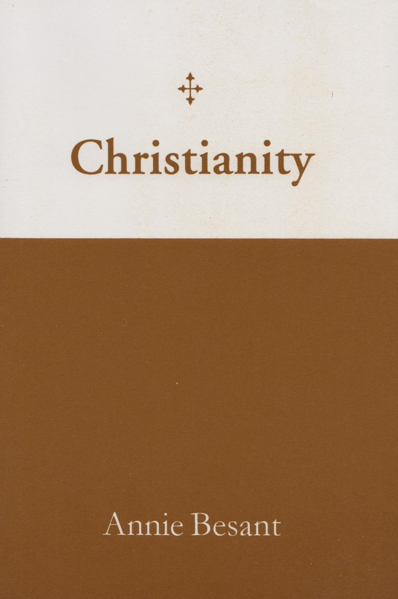 Christianity book cover
