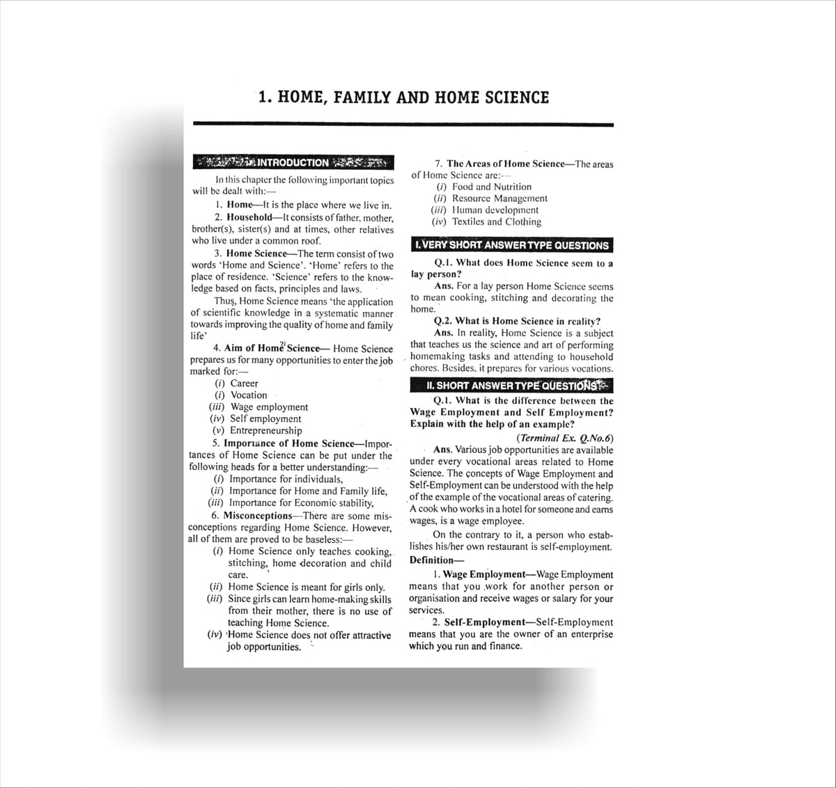 TOP NIOS Class 12 Home Science T-321 English Medium Guide (Including Objective Type MCQs) | Updated with Latest Syllabus and Exam Pattern as per NIOS Latest Notification