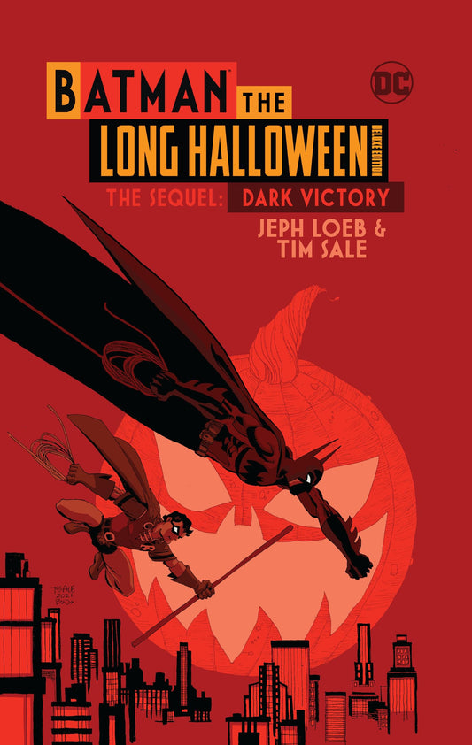 Batman The Long Halloween Deluxe Edition The Sequel: Dark Victory book cover