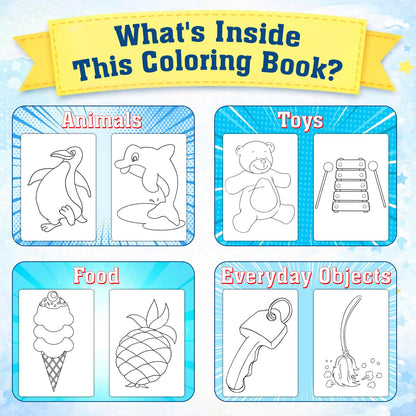 Jumbo Colouring Book 1 - Mega Colouring Book for 3 to 5 Years Old Kids