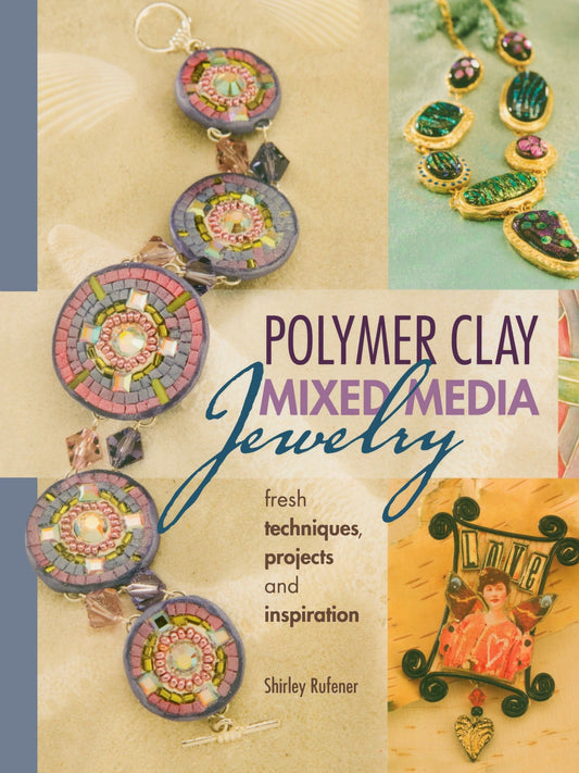 Polymer Clay Mixed Media Jewerly book cover