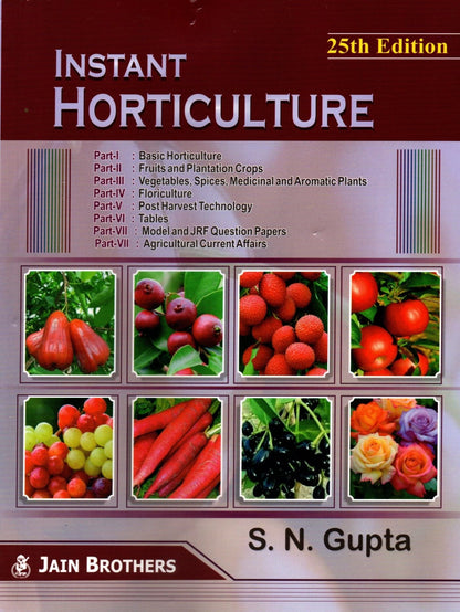 Instant Horticulture (25th Edition,2026) - 9788183601153 - Asha Book House