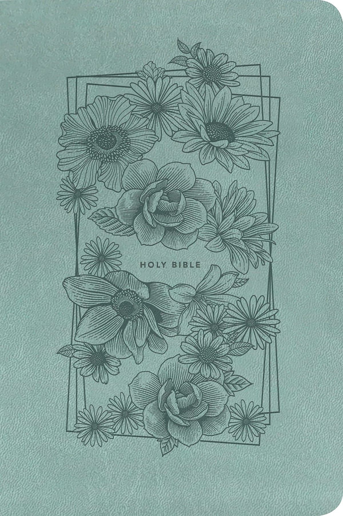 Nlt Premium Value Thinline Bible, Filament Enabled Edition (Leatherlike, Bouquet Teal): New Living Translation, Bouquet Teal, Leatherlike, Premium Value Thinline Bible, Filament Enabled Edition