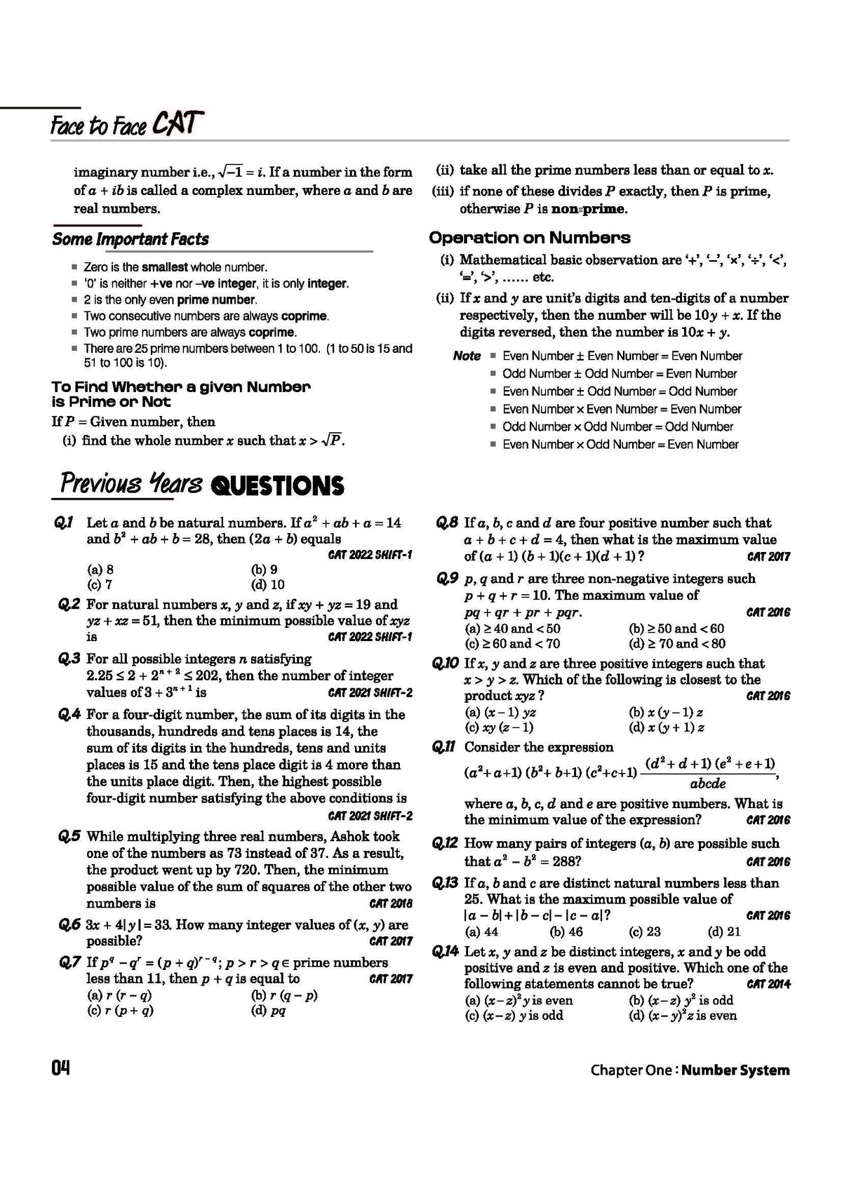 Arihant Face to Face CAT | 27 Years Chapterwise & Topicwise Solved Papers (1999–2025) | Latest CAT PYQs with Detailed Solutions, Trend Analysis & Quick Revision Concepts | English Medium