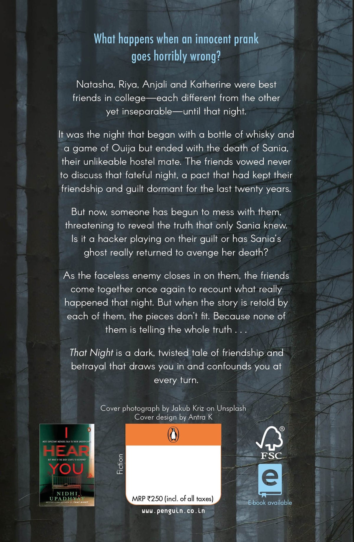 That Night: Four Friends. Twenty Years. One Haunting Secret. | A psychological thriller novel that revolves around haunting mysteries