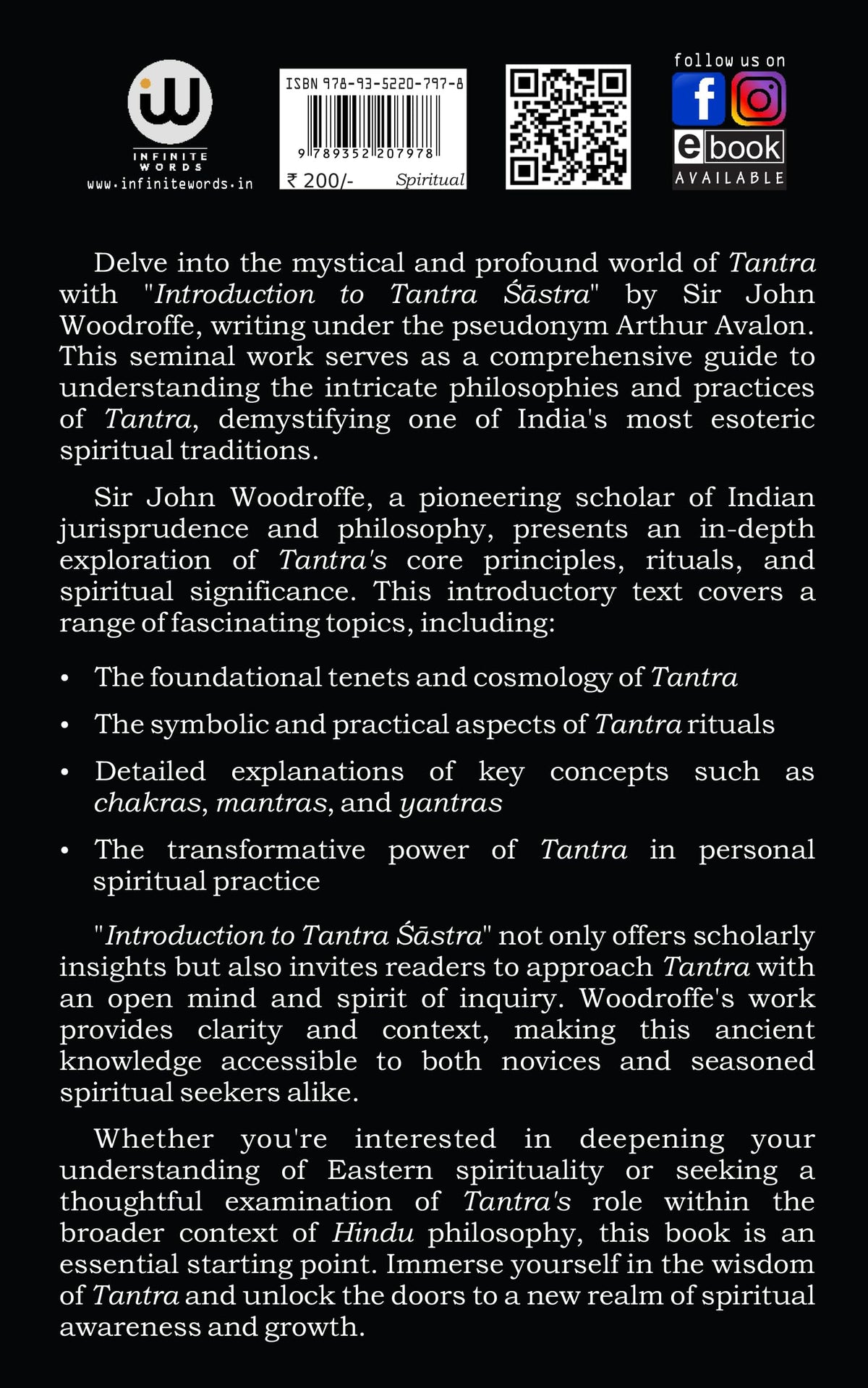 The Serpent Power | The Secrets Of Tantrik And Shaktik Yoga | Introduction To Tantra Sastra | The Garland of Letters | Studies in the Mantra-Sastra ... Bhairav Vigyan Prayog Prabhav Siddhi |