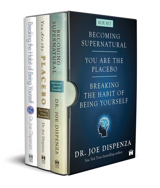 Dr. Joe Dispenza Box Set (Breaking the Habit of Being Yourself, You Are the Placebo, Becoming Supern book cover