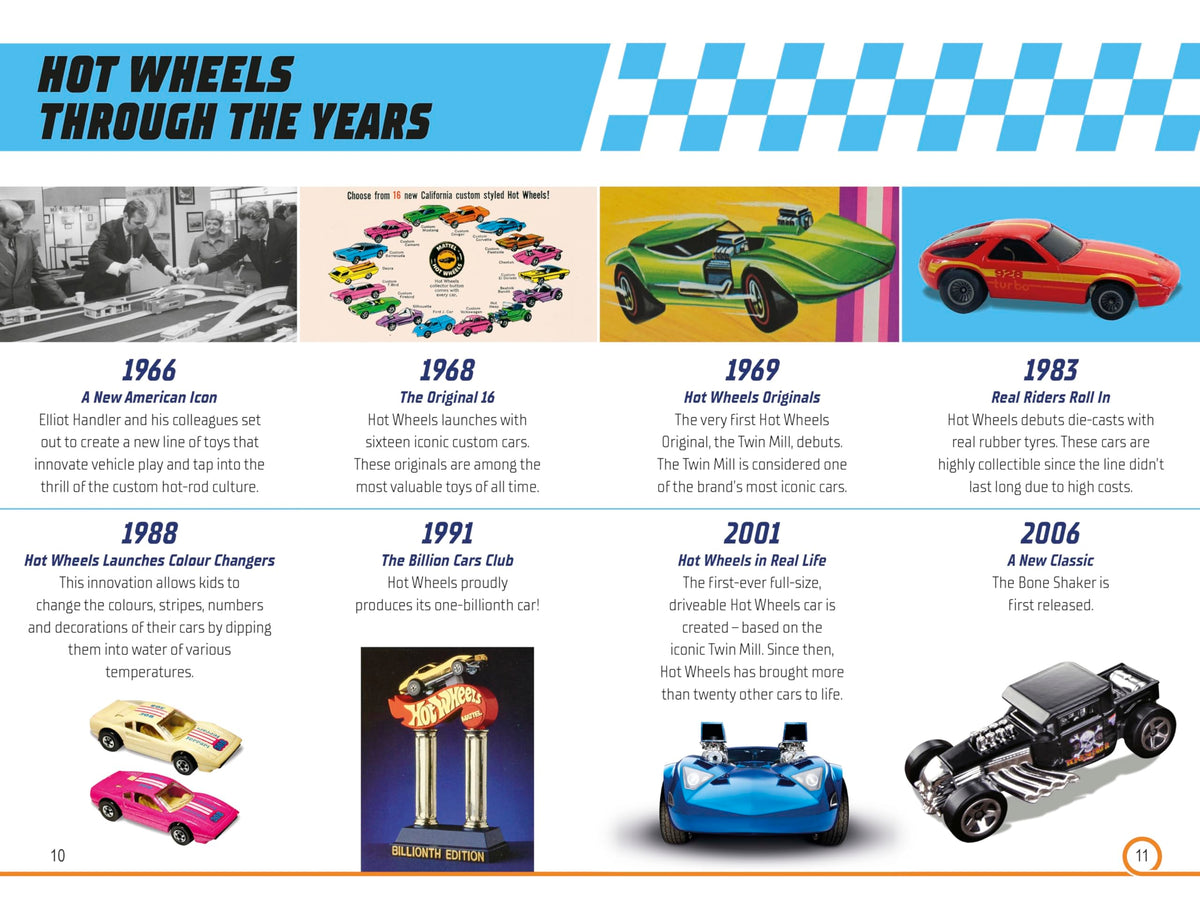 Hot Wheels: Ultimate Handbook: 160+ Original Designs and Behind-The-Scenes Action