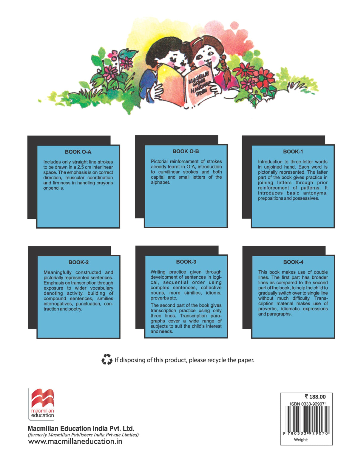 Graded Handwriting Book 5 | Pitre & Bhasin | students to improve handwriting, transcription, and composition writing. With interesting poems, stories, and creative visuals, Readers | Story Books