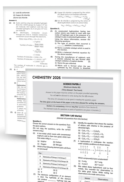 Educart ICSE 10 Years Solved Papers (2026-2016) Class 10 All Subjects for 2027 - Mathematics, Physics, Chemistry, Biology, English Language, ... Education | Based on Latest ICSE Syllabus