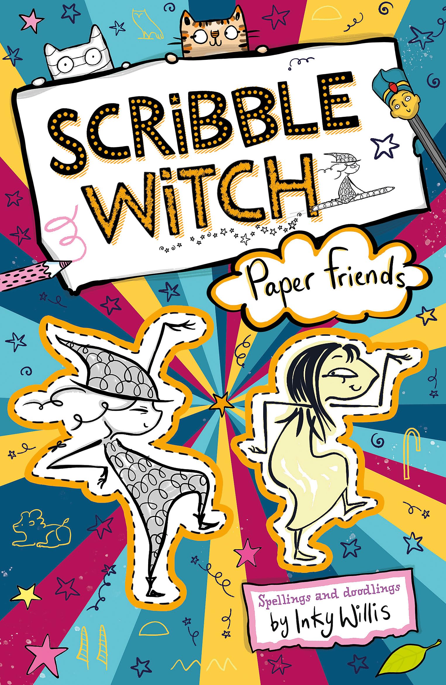 Scribble Witch: Paper Friends book cover