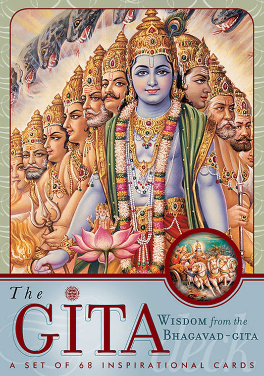 The Gita Deck: Wisdom From the Bhagavad Gita by Mandala Publishing (Author) book cover