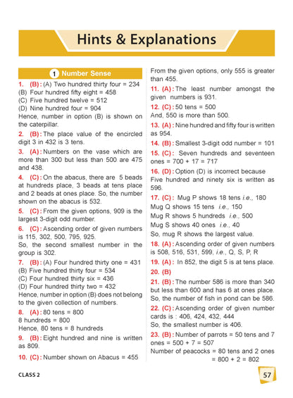 MTG International Mathematics Olympiad (IMO) Workbook Class 2 - Chapter-wise MCQs with Achievers Section - SOF Olympiad Books For 2026-27 Exam