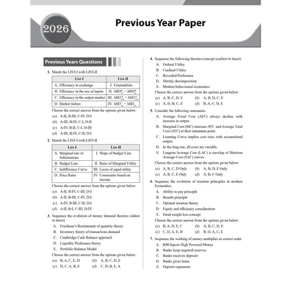 PW CUET PG Economics Concept Theory and 6 Years PYQ Book (2026-2021) | Ideal for JMI, BHU, DU, & Other Central & Universities