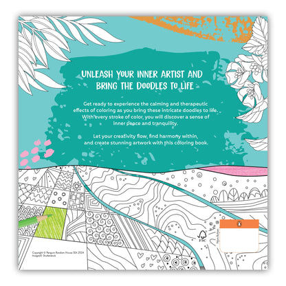 Enchanting Nature: Coloring Book for Adults with Tear out Sheets | Fun and Relaxing Doodle Designs