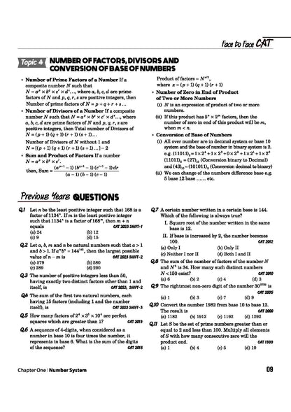 Arihant Face to Face CAT | 27 Years Chapterwise & Topicwise Solved Papers (1999–2025) | Latest CAT PYQs with Detailed Solutions, Trend Analysis & Quick Revision Concepts | English Medium