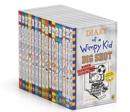 Diary of a Wimpy Kid Boxset: The Ultimate Collection 16 Books Boxset (Books 1-16) | #1 International Bestselling Series | 250+ Million Copy Bestseller | Ages 8+ Years
