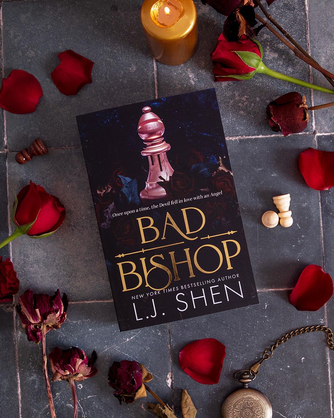 Bad Bishop: Your new favourite dark and steamy romance series (Society of Villains)