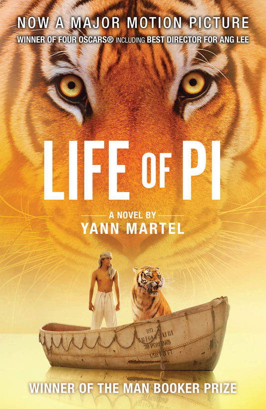 Life of Pi: Booker Prize Winner 2002 by Yann Martel book cover