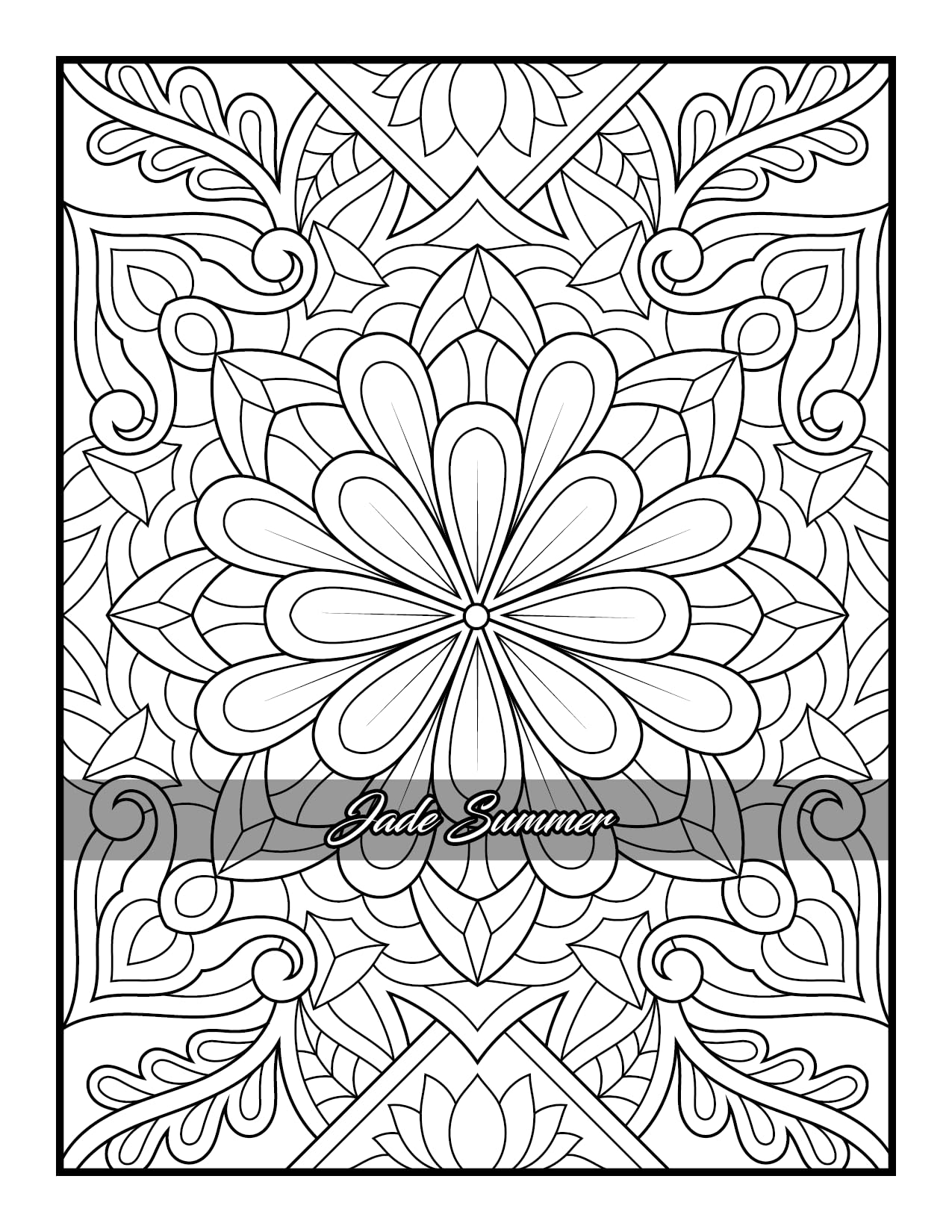 100 Amazing Patterns: An Adult Coloring Book with Fun, Easy, and Relaxing Coloring Pages