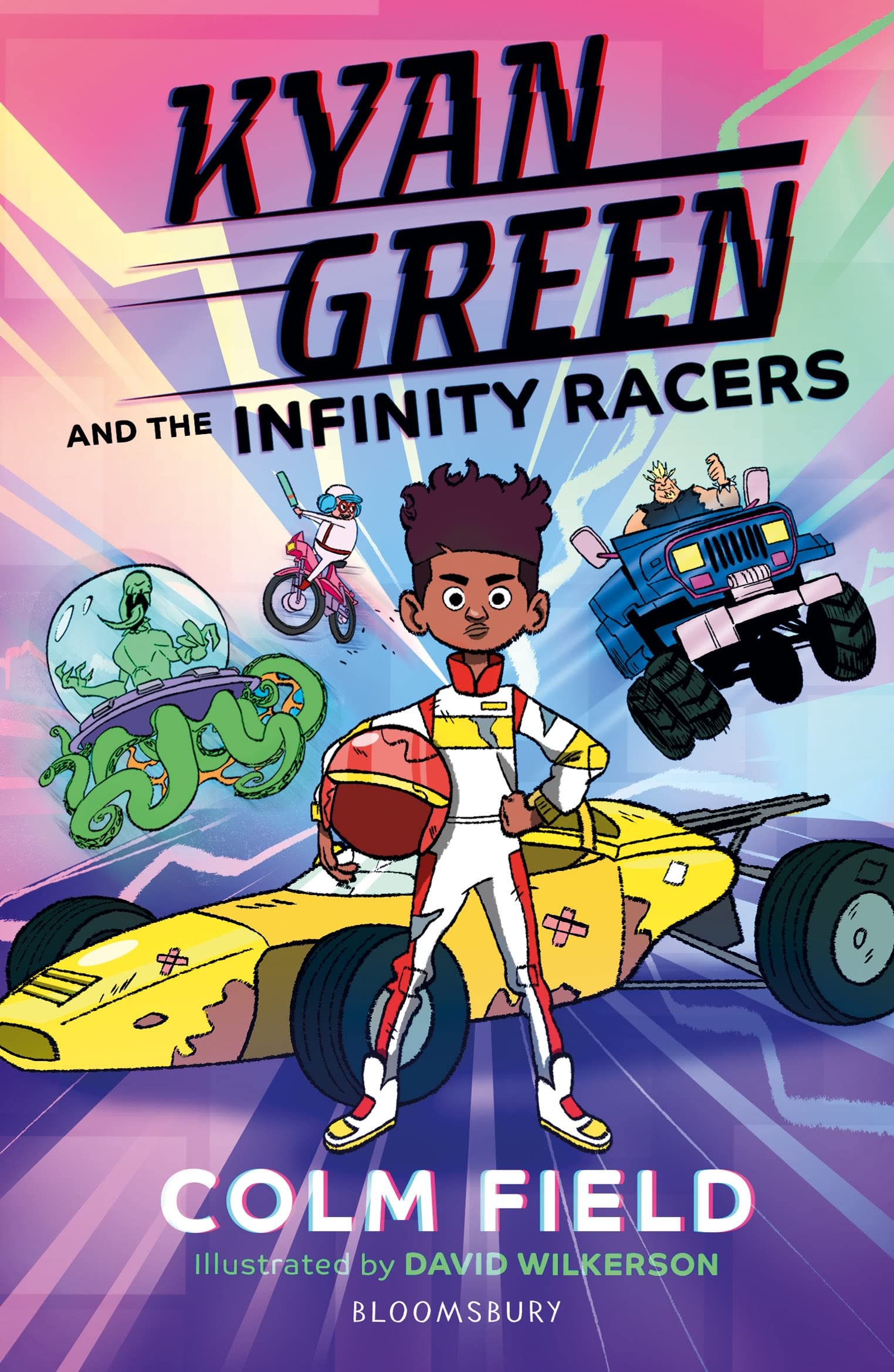 Kyan Green and the Infinity Racers book cover