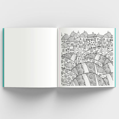 Enchanting Nature: Coloring Book for Adults with Tear out Sheets | Fun and Relaxing Doodle Designs