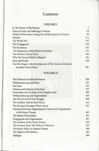 Mein Kampe By Himanshu Publications | Adolf Hitler Autobiography Book | Political Ideology And History | German Political Literature | Historical Document Edition
