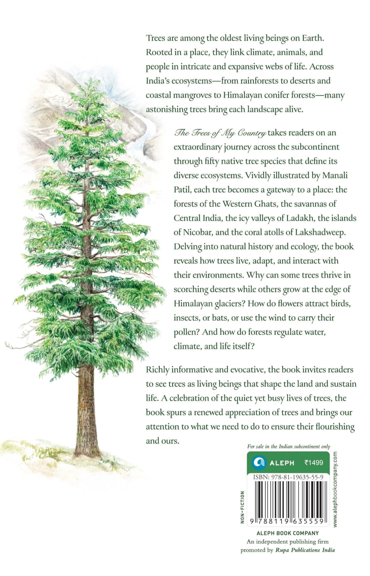 The Trees of My Country: A Natural History of India in 50 Trees