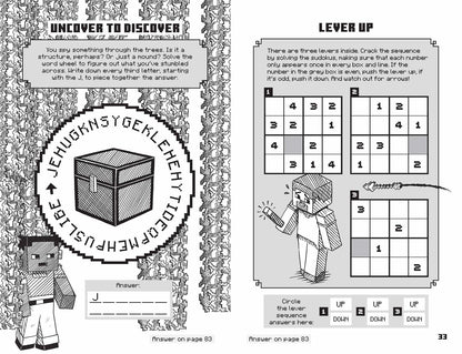 Minecraft Brain Games: An official illustrated Minecraft children’s puzzle book – perfect for kids into video games aged 7, 8, 9, 10 and 11 – new for 2025!