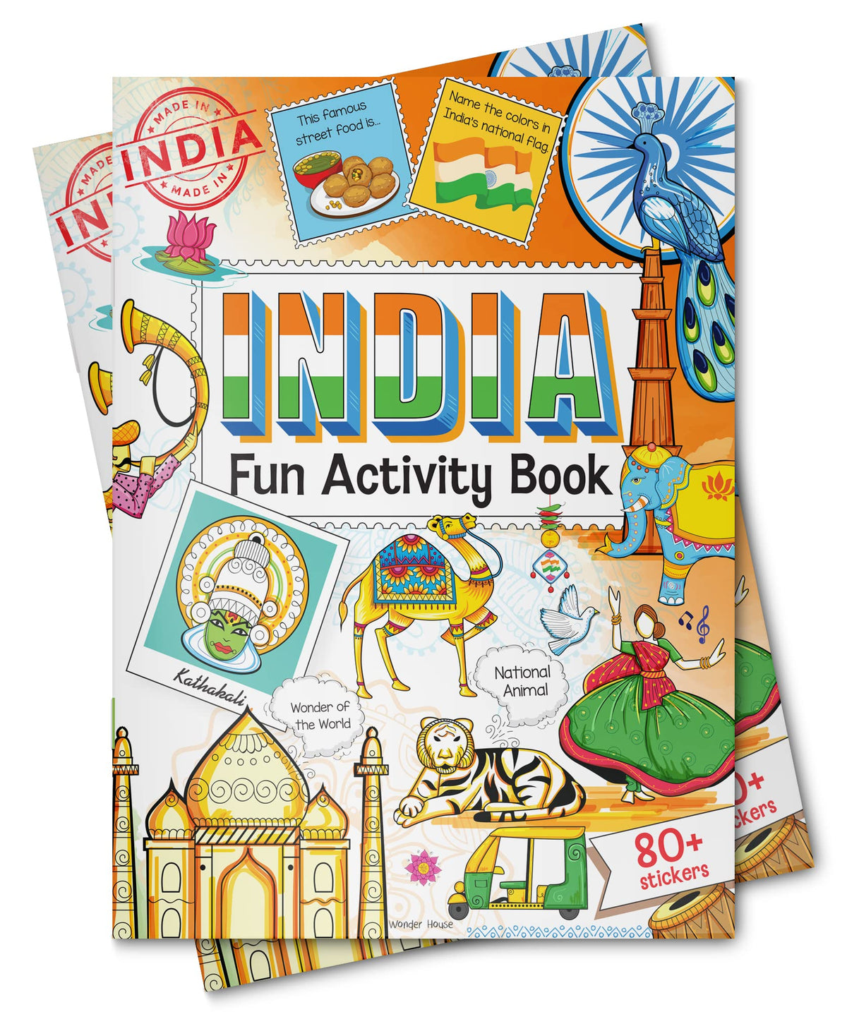 India: Fun Activity Book for Children | Explore Culture, Monuments, Festivals & Maps | Ages 5–10 | 3+ Hours of Interactive Learning and Discovery