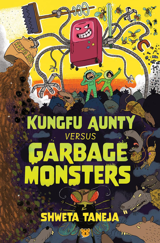 Kungfu Aunty Versus Garbage Monsters book cover