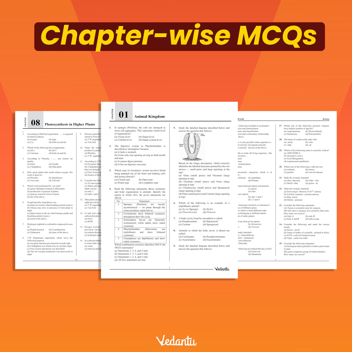 Vedantu DOPA NEET Biology 2027 | Botany & Zoology Combo Set of 2 | Daily Objective Practice Assignment | Chapter-Wise MCQs, Diagram-Based Questions, Latest NEET Syllabus & Answer Keys