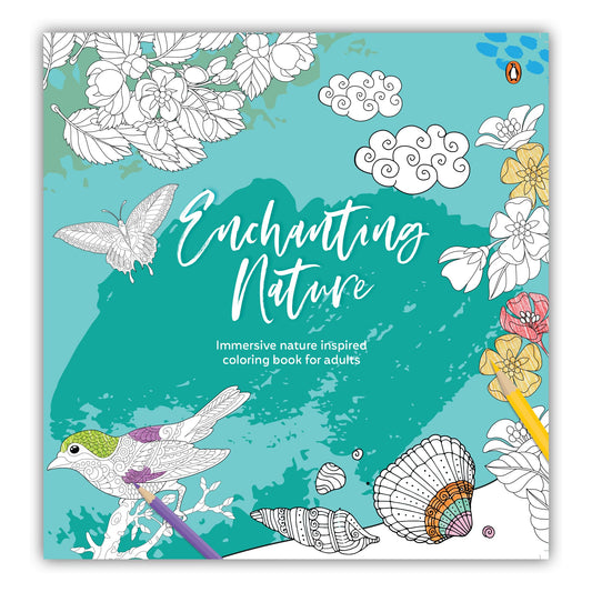 Enchanting Nature: Coloring Book for Adults with Tear out Sheets | Fun and Relaxing Doodle Designs