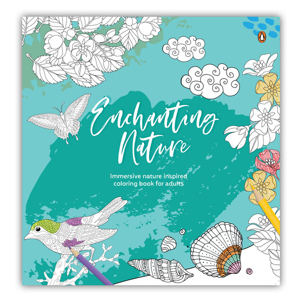 Enchanting Nature: Coloring Book for Adults with Tear out Sheets | Fun and Relaxing Doodle Designs