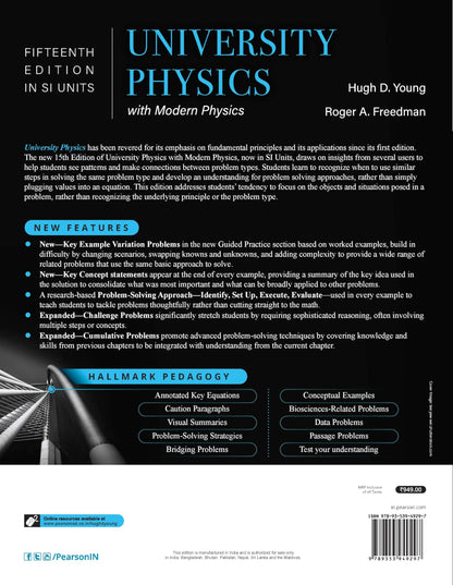 University Physics with Modern Physics, 15e