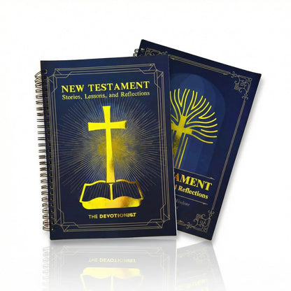 The Devotionist Bible Companion Bundle | Old & New Testament Bible Study Guide | Visual Timelines, Maps & Summaries | Set of 2 Spiral-Bound Christian Reference Books