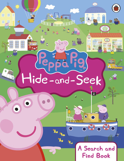 Peppa Pig: Hide-and-Seek: A Search and Find Book by Peppa Pig (Author) book cover