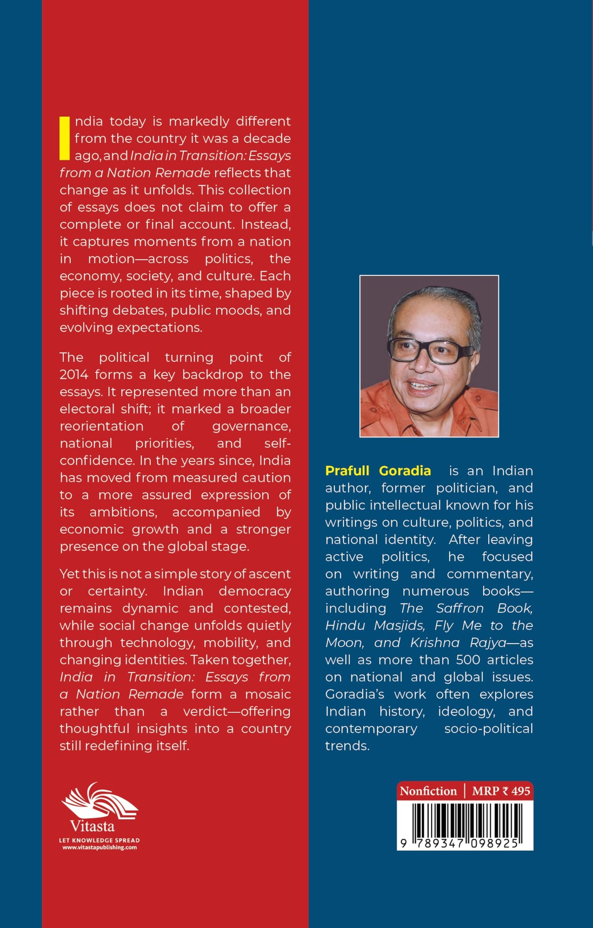 India in Transition: Essays from a Nation Remade