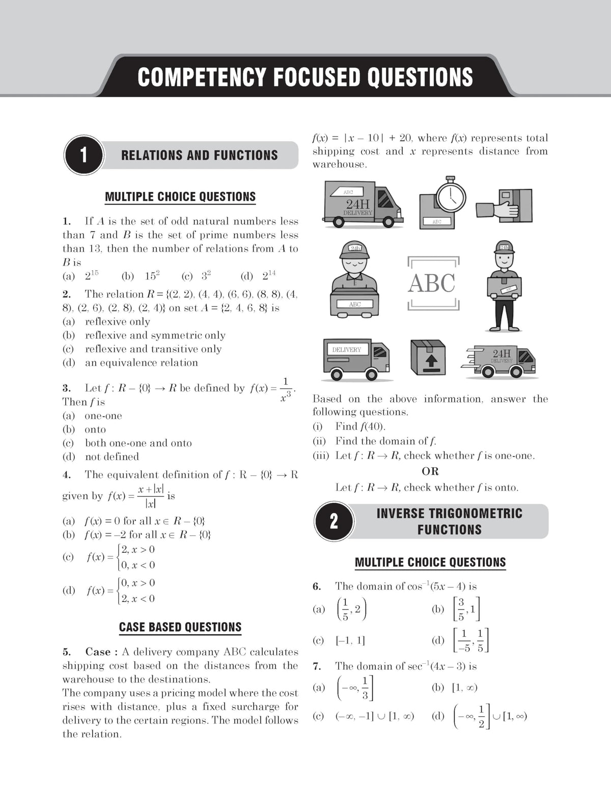 MTG CBSE Class 12 Chapterwise Question Bank Mathematics For 2027 Board Exam | Based on Latest CBSE Syllabus with 1300+ Questions