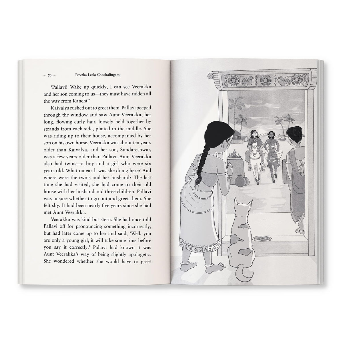 A Pallava Adventure (Girls of India Series): Historical Fiction Set in 7th Century Pallava Kingdom | Themes of Courage, Friendship, Family and Tamil Script | Ages 10+