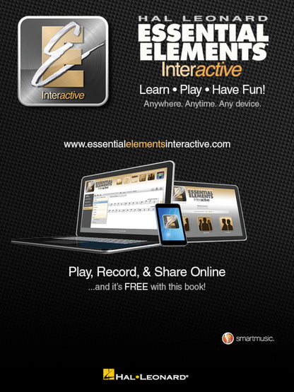 Essential Elements for Band – Bb Clarinet Book 1 with EEi | Beginner Clarinet Sheet Music and Online Resources | Hal Leonard Instructional Songbook for Students and Teachers 