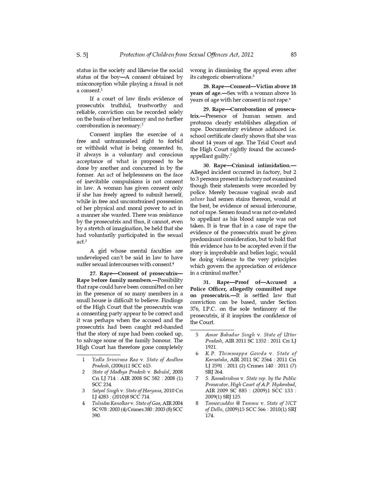 Lawmann's Protection of Children from Sexual Offences Act, 2012 with POCSO Rules | Bare Act with Comments