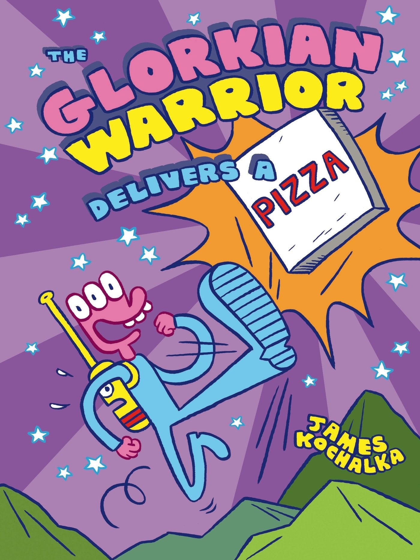 Glorkian Warrior Delivers a Pizza book cover
