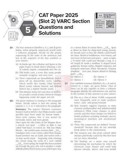 Courseware on Verbal Ability & Reading Comprehension, 13e for CAT 2026 by Arun Sharma | 2500+ Solved Practice Questions | 170+ Problem-solving Author Videos | Solved PYQs (2020-25) | 6 Sectional Tests