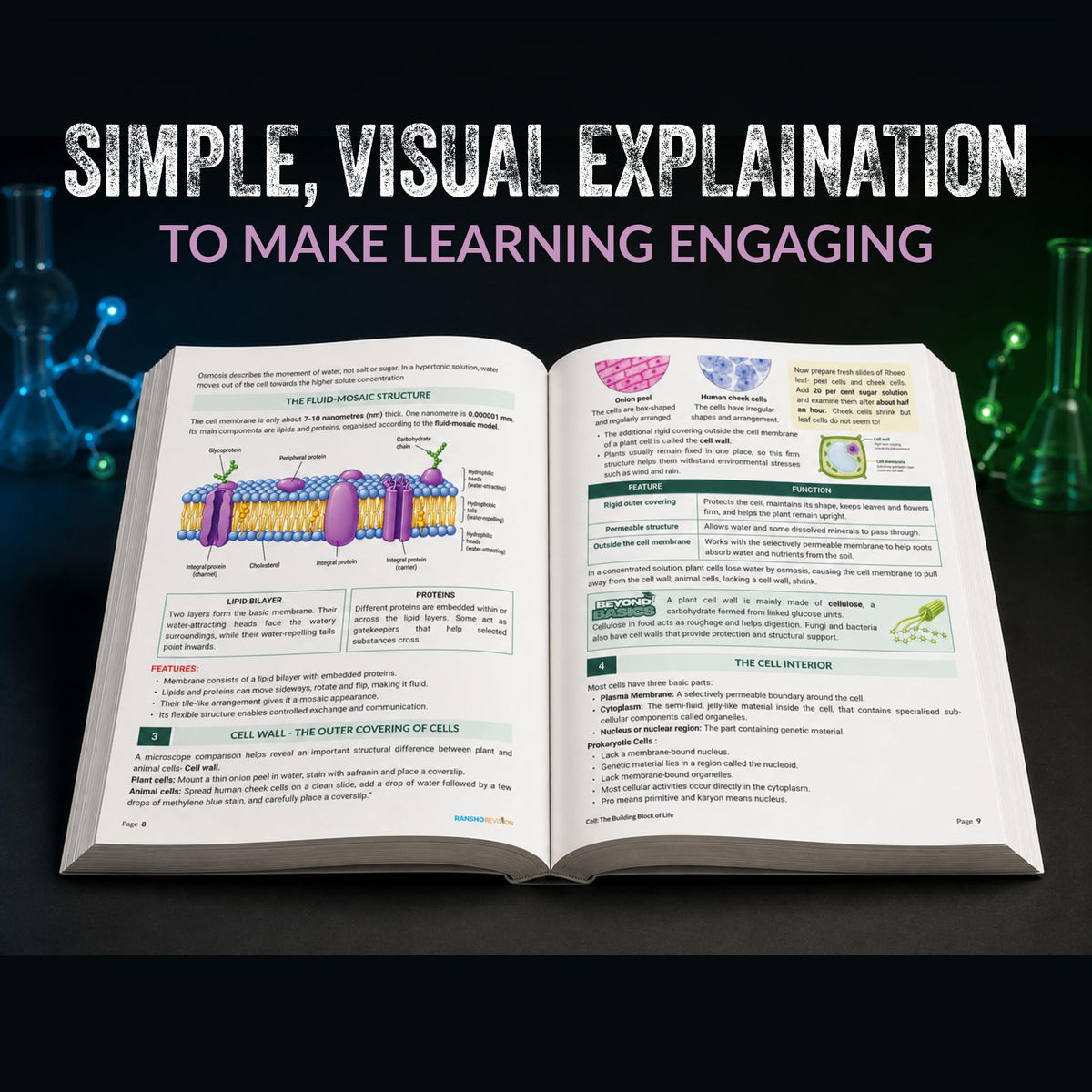 1 O’ Clock Class 9 Science Revision Book | Based on New NCERT Grade 9 Science Syllabus 2026-27 | Audiobooks on App + 3D Interactive Videos via QR | ... Graphs, Experiments & Beyond Basics