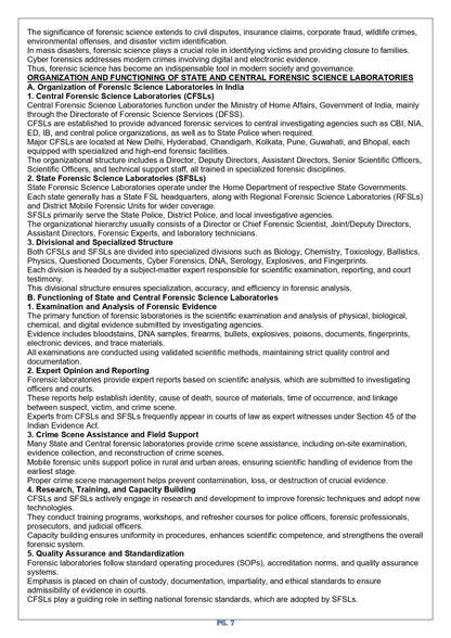 CUET PG Forensic Science Theory Book 2027 Cover 13 Chapters Easy to Understand, Point Wise,Diagram,Tables As Per Latest Syllabus