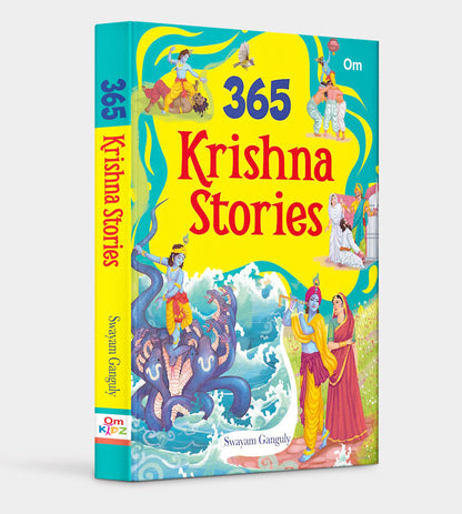 365 Krishna Stories: Tales of Lord Krishna’s Miracles, Wisdom & Devotion | Inspiring Hindu Stories for Kids & Families | Illustrated Storybook from the Bhagavad Gita & Puranas | Ages 8+