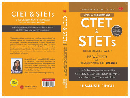 CTET & STETs Child Development and Pedagogy with Previous Year Papers (2012-26) | Himanshi Singh
