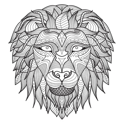 Animals Mandala Art Colouring Book 2026 for Kids (6-12 Years), Adults & Teens | Majestic Animal Art and Craft | tear out sheets | Stress Relief Art Therapy Coloring Books | Drawing & Painting Kit